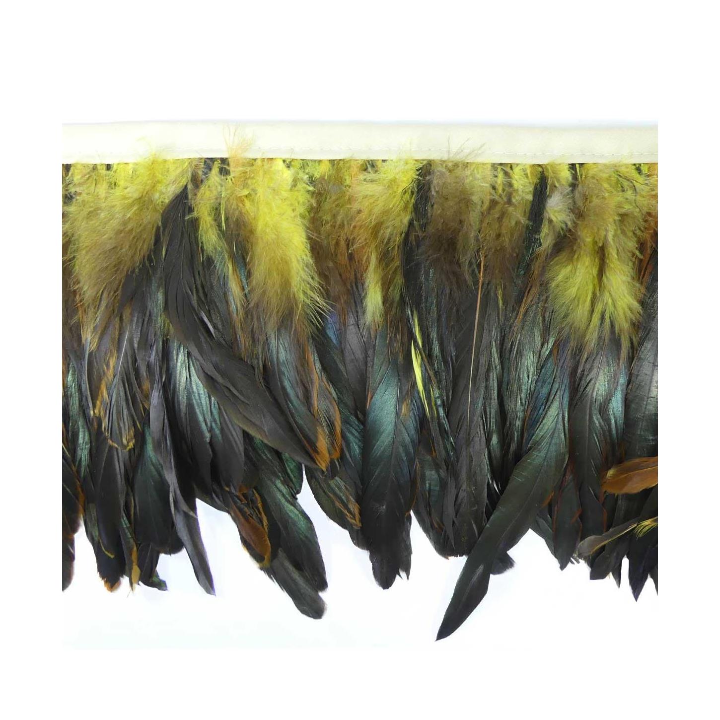 Flecos de avestruz bicolor Flecos - de - plumas - de - avestruz
