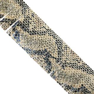 Fleco imipiel estampado de serpiente 6cm