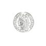 Adorno metal moneda 2cm. Varios colores