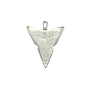 Adorno metal flecha plata