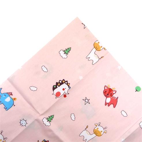 Tela popelín estampado animales infantil. Varios colores