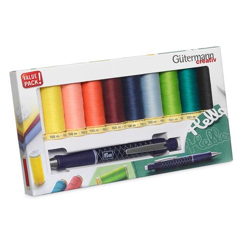 Set de hilos para coser con portaminas Prym