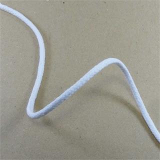 Cordón de algodón blanco 3mm