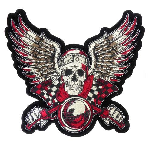 Parche termo chaqueta motero Dead Wing