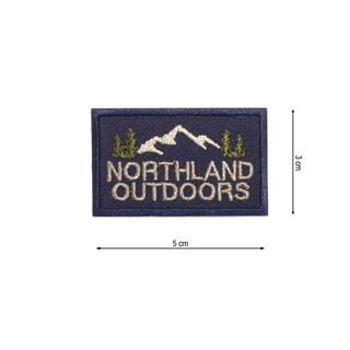 Parche termo bordado Northland Outdoors 5x3cm