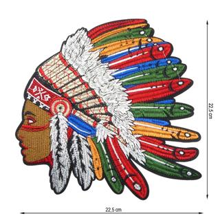 Parche termo india apache grande multicolor