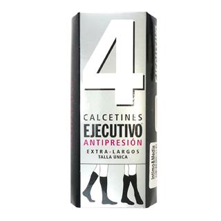 Calcetín ejecutivo extra largos y antipresión. Varios colores