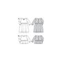 Patrón para blusa y vestido niña 4-11 años 9263