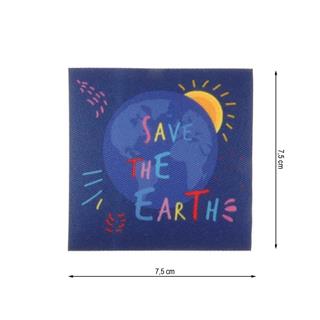Parche termo infantil eco Save the Earth