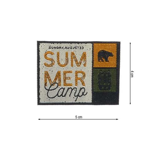 Parche termo 5x4cm Summer Camp