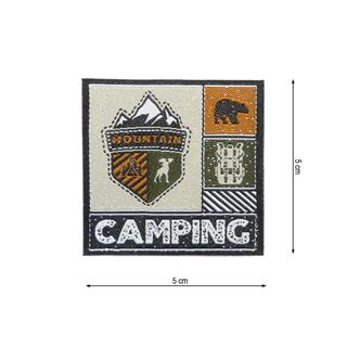 Parche termo 5x5cm Camping