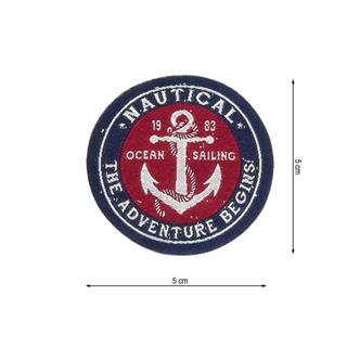 Parche termo Nautical Adventure 5cm