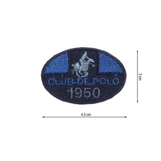 Parche termo bordado club polo 1950