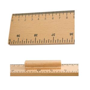 Regla de madera para confección con empuñadura 100cm