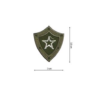 Parche termoadhesivo 30x35mm bordado Escudo Sheriff