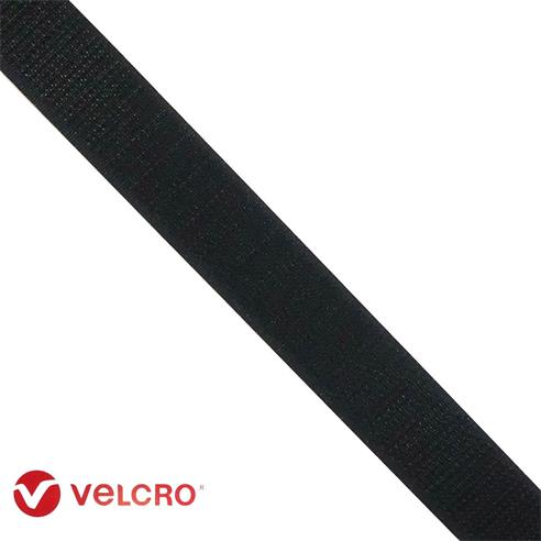 Cinta de velcro para coser 2cm. Parte pincho. Blanco y negro