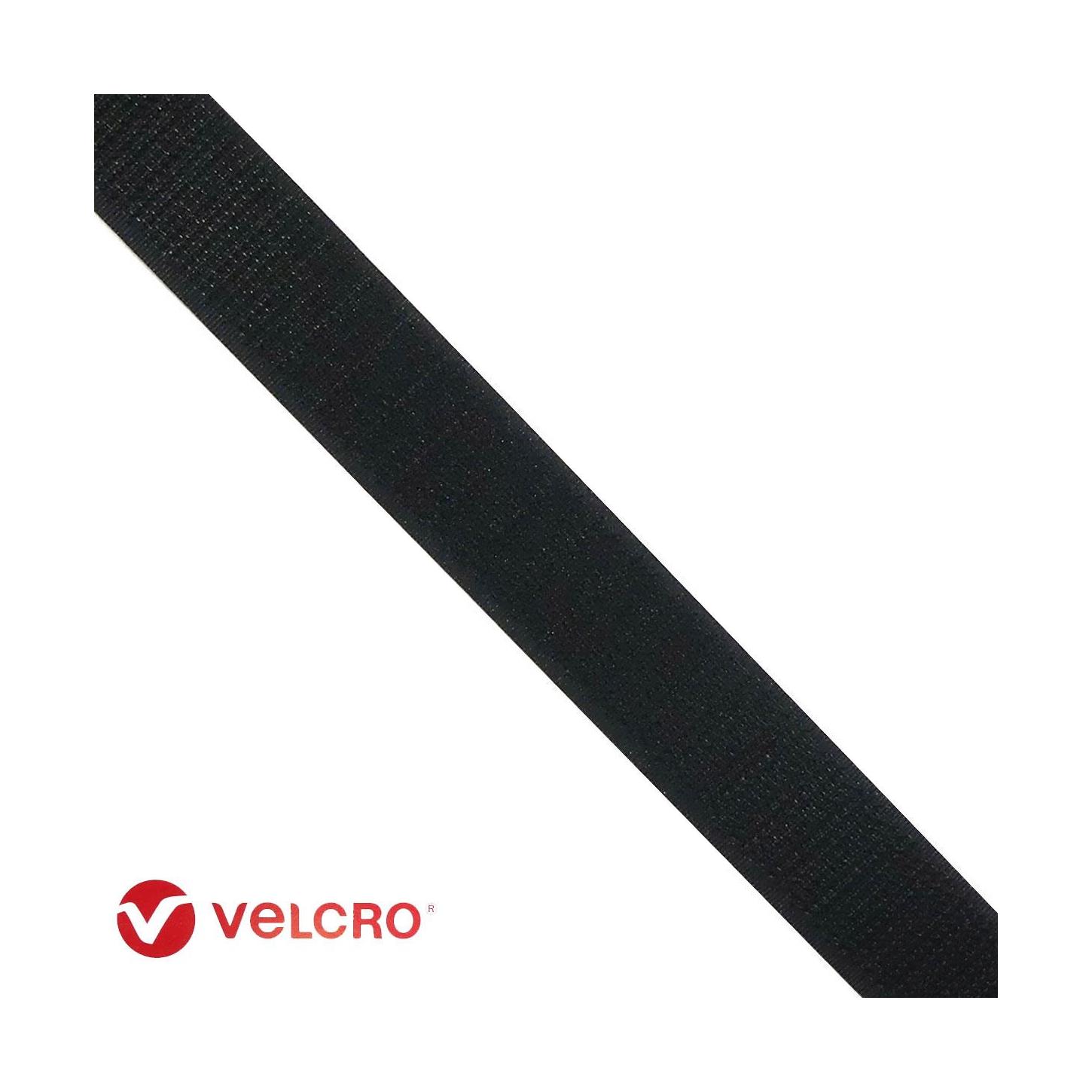 Cinta de velcro para coser 2cm. Parte pincho. Blanco y negro