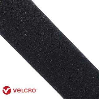 Cinta de velcro para coser 10cm. Parte suave. Blanco y negro