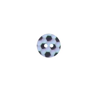 Botón infantil balón de fútbol 13mm. Varios colores