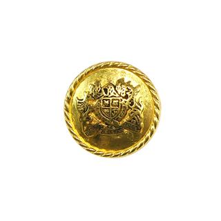 Boton metal escudo t/28 oro