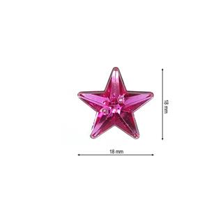 Imicristal estrella 18mm. Varios colores