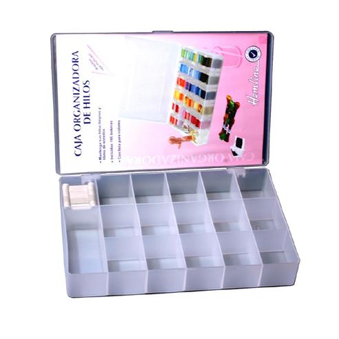 Caja organizadora de hilos XL