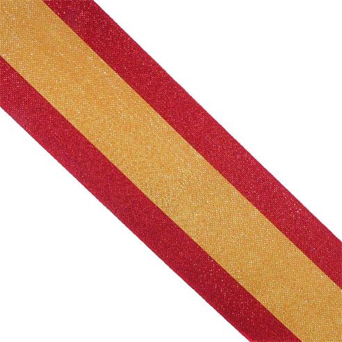 Cinta de tela de la Bandera de España de 10 mm en Poliéster