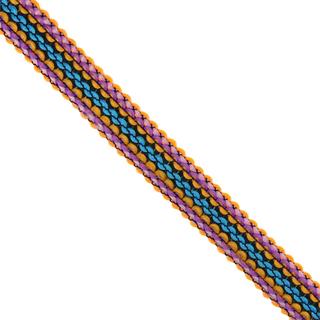 Galón multicolor lana 2cm. Varios colores