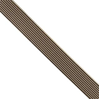 Goma para tirante dibujo raya bicolor marrón 2,5cm