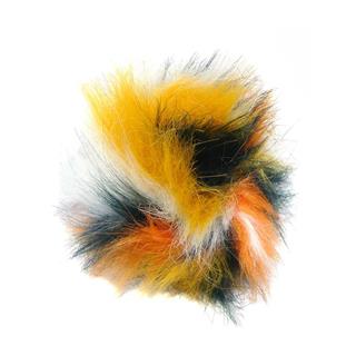 Pompón de pelo ecológico 11-12cm multicolor. Varios colores