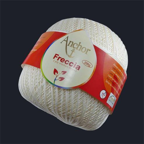 Ovillo para crochet Freccia crudo nº12. 200gr