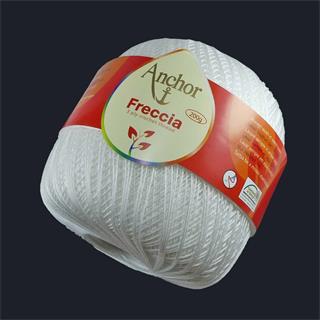 Ovillo para crochet Freccia blanco nº12. 200gr