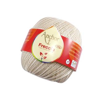 Ovillo para crochet Freccia beig nº12. 100gr