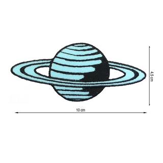 Parche termoadhesivo 100x45mm bordado Saturno