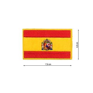 Parche termo 87x55mm bordado Bandera España