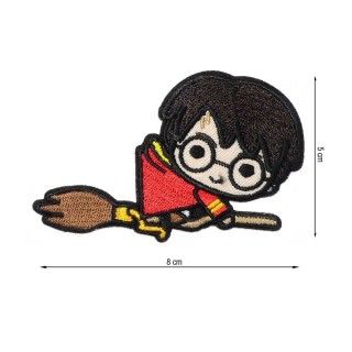 Parche termo H.Potter Quidditch 80x50mm