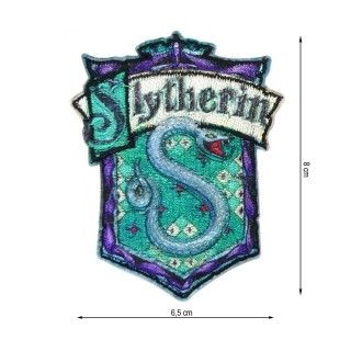 Parche termo escudo Slytherin 65x80mm