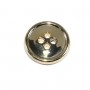 Botón clásico dorado 18mm. 4 agujeros