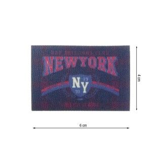 Parche termo 6x4cm New york 1991