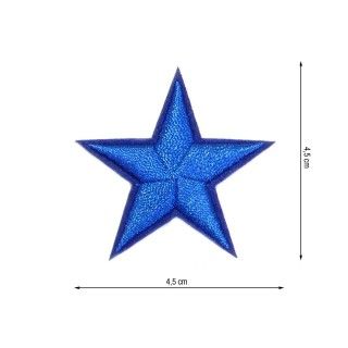 Parche termoadhesivo estrella 4,5cm. Múltiples colores