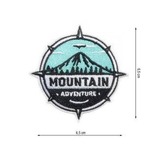 Parche termo bordado Mountain adventure