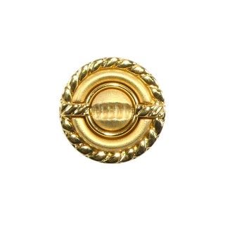Botón de imitación metal barroco dorado. Varios tamaños
