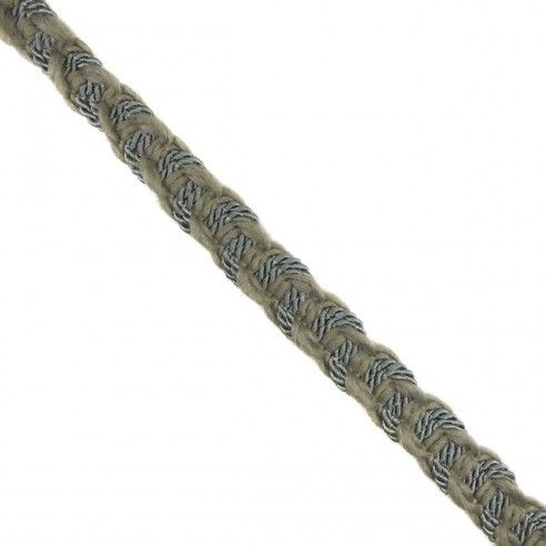 Galón trenzado lana y rayón 1,5cm. Varios colores