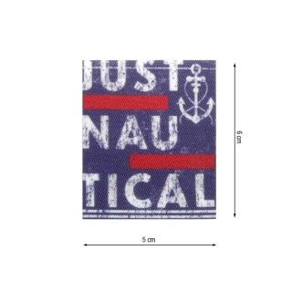 Parche termo 5x6cm Just Nautical