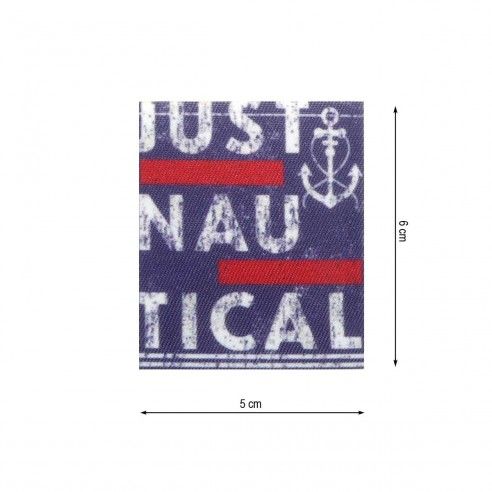 Parche termo 5x6cm Just Nautical