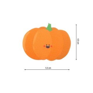 Parche termo calabaza animada 55x45mm