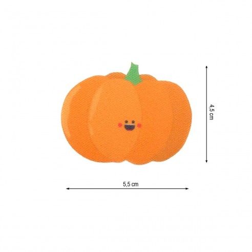 Parche termo calabaza animada 55x45mm