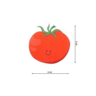 Parche termo tomate animada 4x4cm