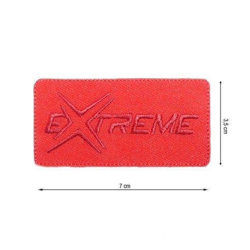 Parche termo Extreme 70x35mm. Varios colores