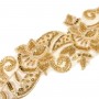 Aplicación bordada pareja Jaipur 9x36cm. Oro